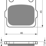 GOLDFREN Brake Pads 007 Ceramic Carbon K1