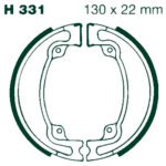 AIR Brake Shoes H 331 130x22mm Set