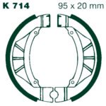 AIR Brake Shoes K 714 95x20mm Set