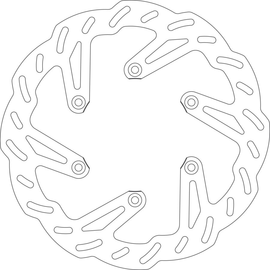 GOLDFREN Brakedisc Front GAS all 97-