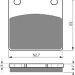 GOLDFREN Brake Pads 016 Ceramic Carbon S3