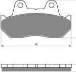 GOLDFREN Brake Pads 049 Ceramic carbon AD