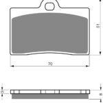 GOLDFREN Brake Pads 064 Ceramic Carbon S3