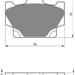 GOLDFREN Brake Pads 113 Ceramic Carbon S3