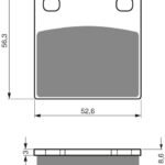 GOLDFREN Brake Pads 129 Ceramic carbon AD