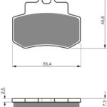 GOLDFREN Brake Pads 192 Ceramic carbon AD