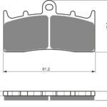 GOLDFREN Brake Pads 194 Ceramic Carbon S3
