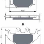 GOLDFREN Brake Pads 230 Ceramic carbon AD