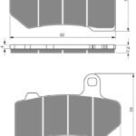 GOLDFREN Brake Pads 271 Ceramic Carbon S3