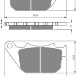 GOLDFREN Brake Pads 274 Ceramic Carbon S3