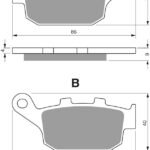 GOLDFREN Brake Pads 306 Ceramic Carbon S3