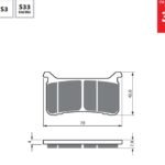 GOLDFREN Brake Pads 386 Ceramic carbon AD