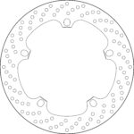 GOLDFREN brakedisc yd305 hd204 id181 t5