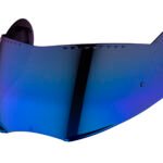 Schuberth E1 blue mirrored visor, AF ready 60-65