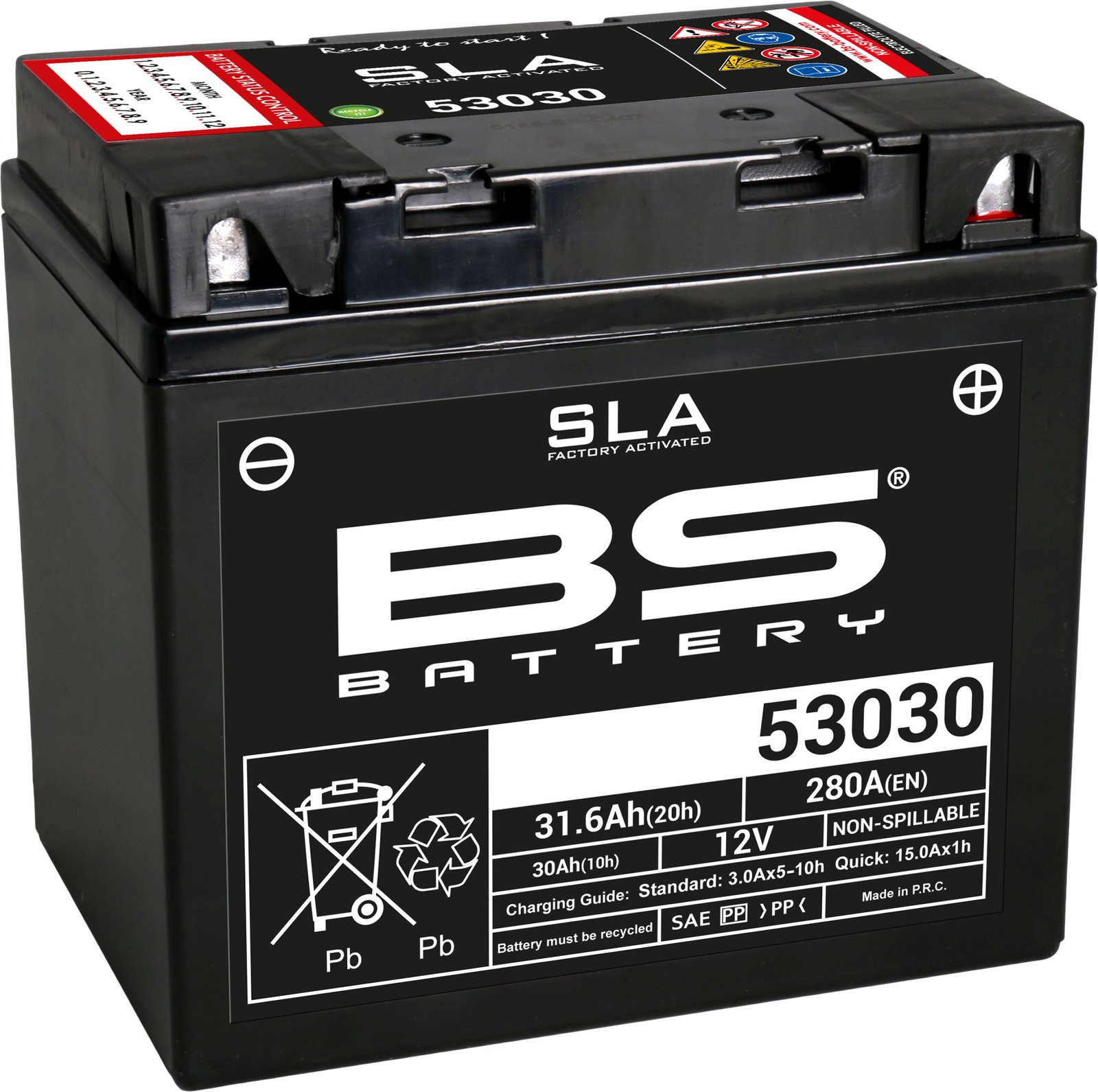 53030.jpg BS Battery 53030 (FA) SLA - Sealed & Activated - Image 1