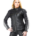 Sweep Leatherjacket Dina Lady, black 36