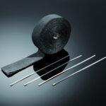 Highway Hawk exhaust wrap, black