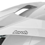 Airoh Commander peak Color white gloss