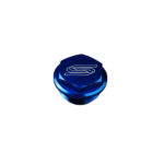 Scar Rear Brake Reservoir Cover - Ktn/Husqvarna/Sherco/Husaberg Blue color