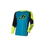Just1 Jersey J-Flex 2.0 Frontier Teal Black/Yellow Fluo