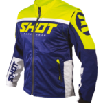 SHOT Jacket Softshell Lite 2.0 Navy Neon Yellow