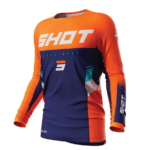 Shot Jersey Contact Tracer Neon Orange