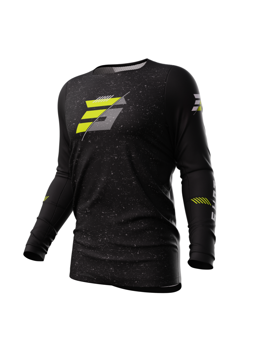 Shot Jersey Contact Speck Black/Neon Yellow