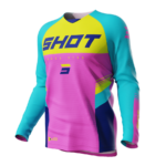 Shot Jersey Kids Raw Tracer Pink 8/9