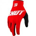 SHOT Gloves Burst Red