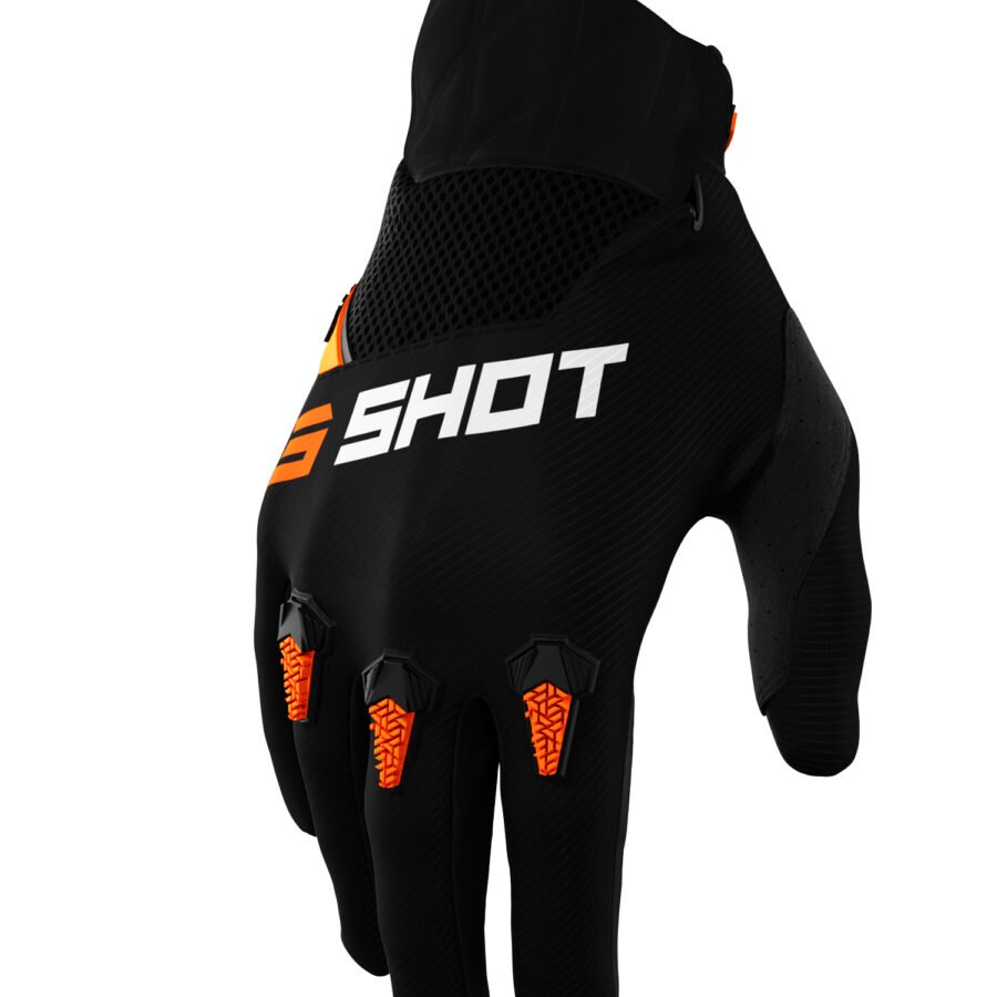 SHOT Gloves Kid Devo Orange 6/7