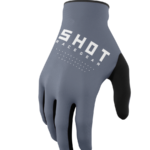 Shot Gloves Raw Grey
