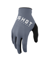 Shot Gloves Raw Grey