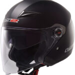 LS2 Helmet OF569 Track Single Mono Matt Black XS