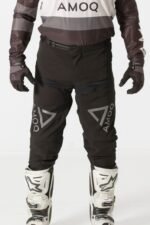 AMOQ Airline Stretch Pants Black/Gray