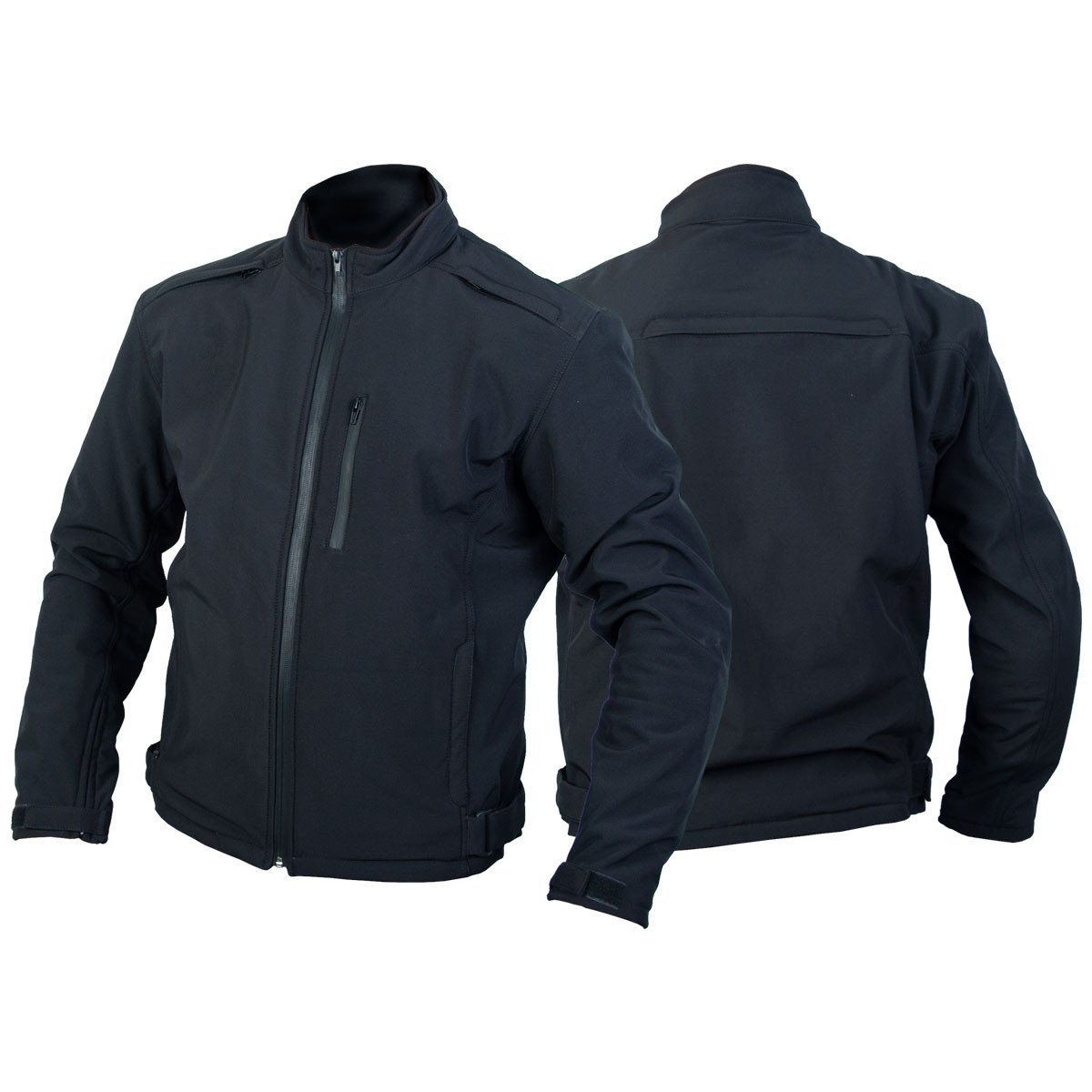 648-2315.jpg TIMELESS Cruiser kevlarsoftshell jacket, black S - Image 1