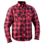 TIMELESS HillBilly kevlar shirt, red/black S