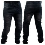 TIMELESS Rascal kevlar jeans, 30/33", black, stretch, CE