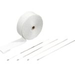 Exhaust Wrap White 10 Mtr