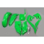 UFO Plastic kit Green Fluo KX250F 2021- ,KXF450 19-23