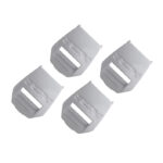 TCX PU Buckle Receivers Comp Evo/Pro 2.1/Pro 1.1/X-Mud white