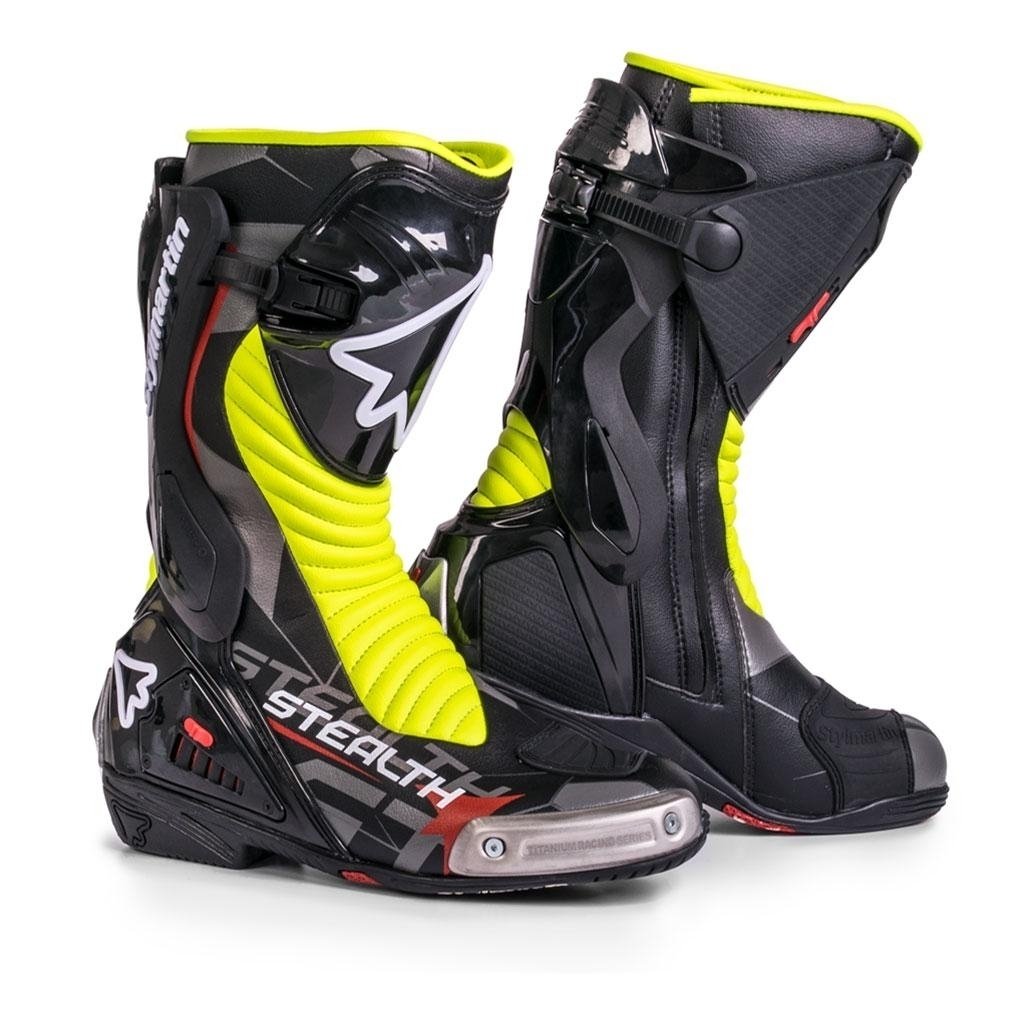 659-19125.jpg Stylmartin Stealth EVO Black/Yellow 42 - Image 1