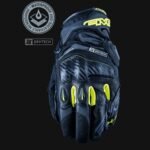 Five Glove X-Rider WP Black/Fluo yellow