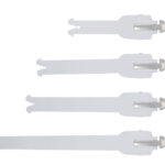 Alpinestars Buckle Strap set T7 Nya (Tech 7/Tech 5/Tech 8) white