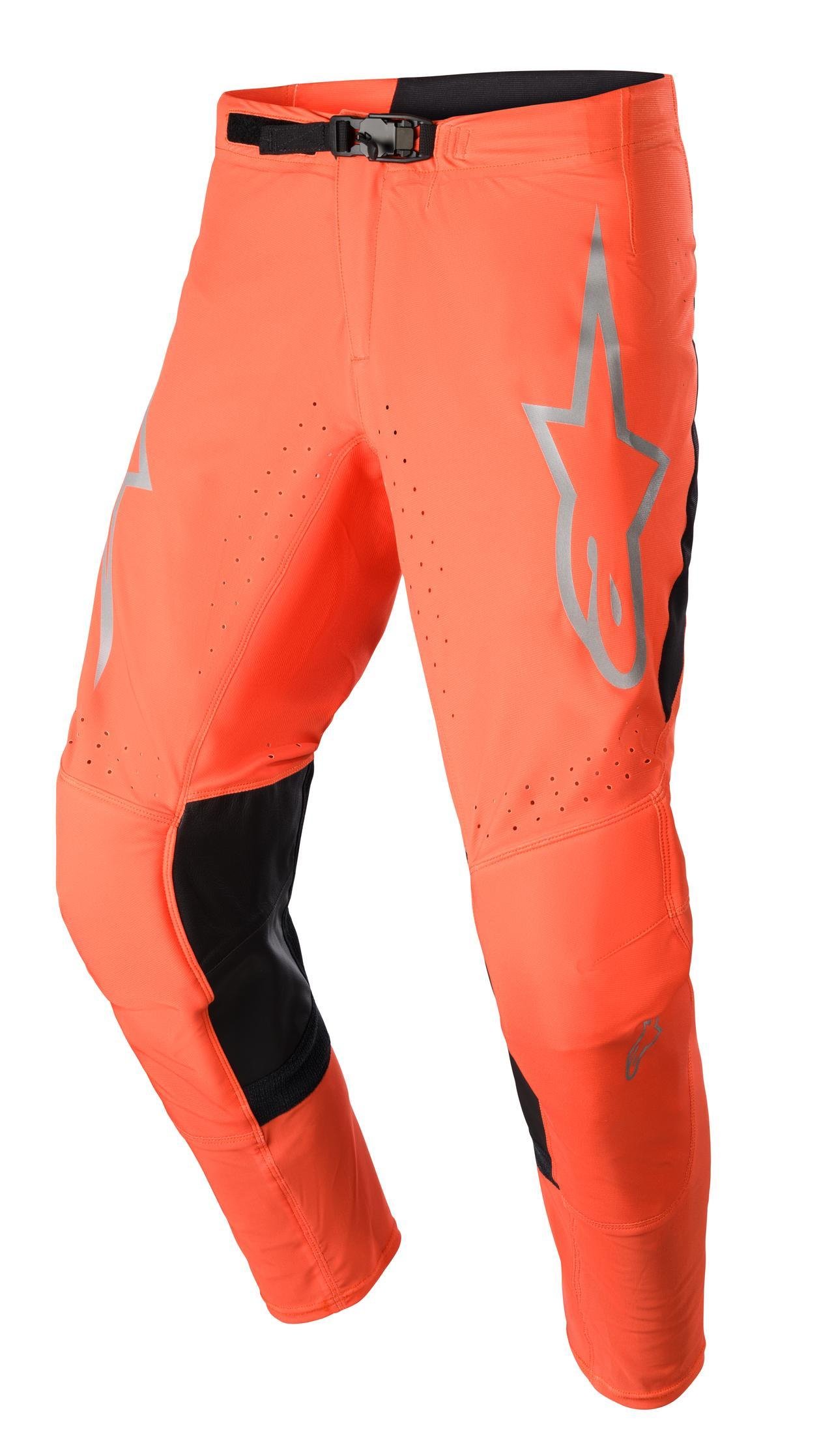 691-3720423-411.jpg Alpinestars Pant Supertech Risen Hot Orange/Black - Image 1
