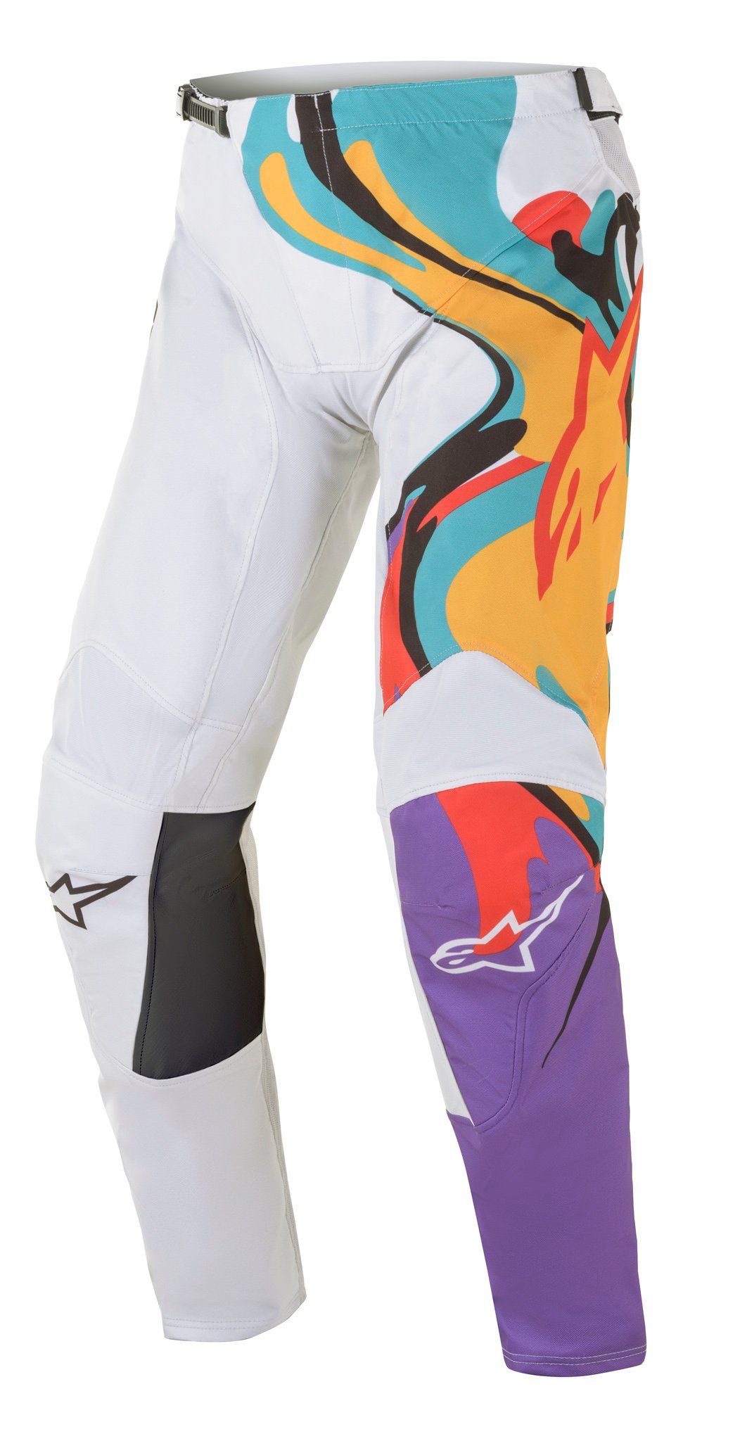 691-3721321-252.jpg Alpinestars Racer Pants Flagship White/Multi 36 - Image 1