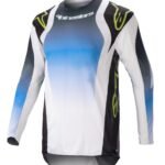 Alpinestars Jersey Techstar Push Blue/White