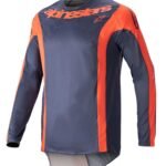 Alpinestars Jersey Techstar Arch Darkblue/Hot Orange