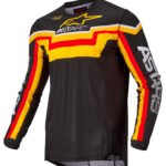 Alpinestars Jersey Techstar Quadro Black/Yellow