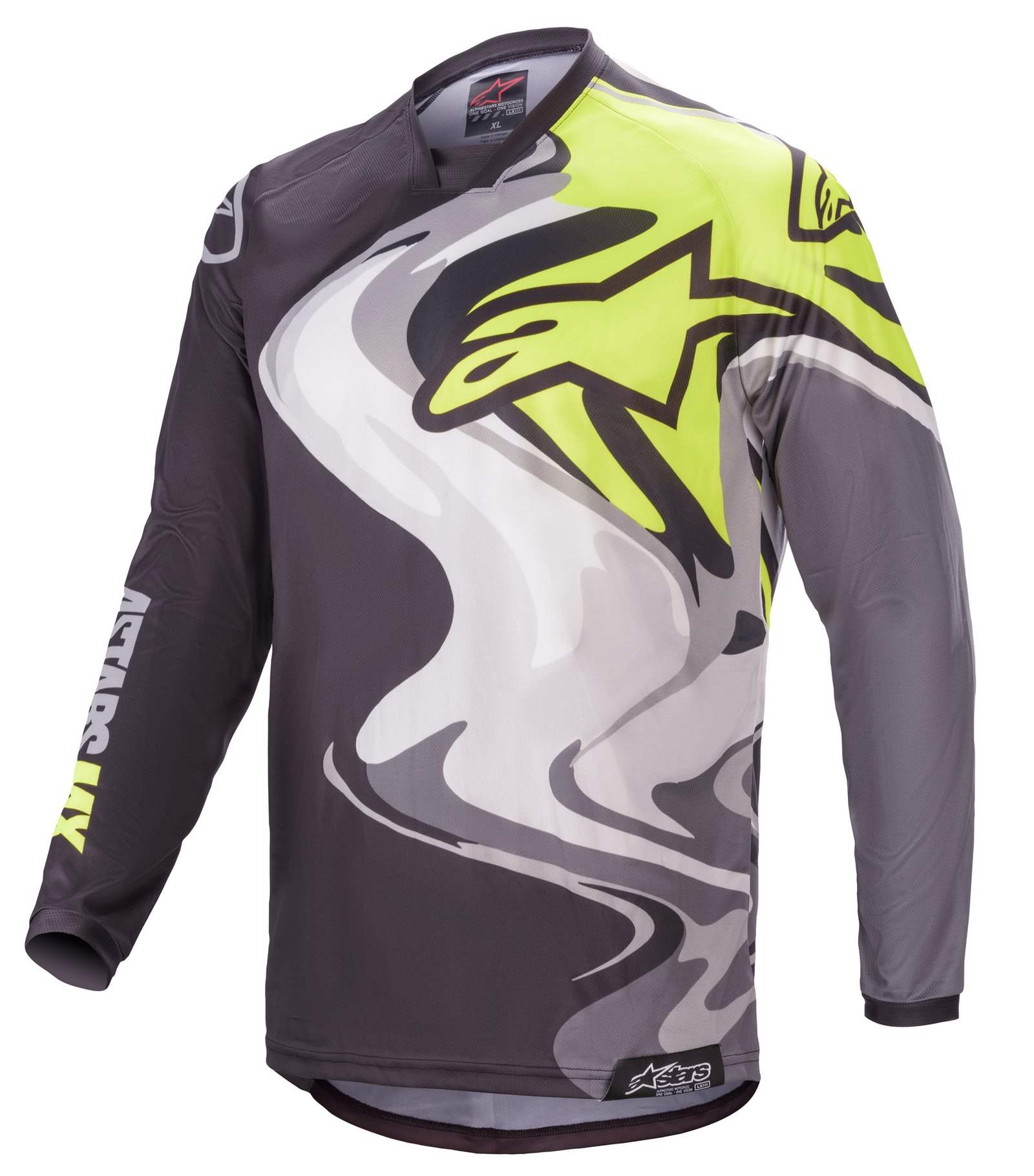 691-3761321-1152.jpg Alpinestars Racer Jersey Flagship Black/Multi - Image 1