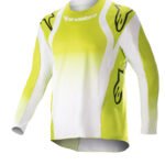 Alpinestars Jersey Racer Junior Push Yellow Fluo/White